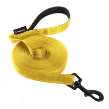 Reflective Training Lead for Dogs 3m 5m 10m 15m 20m 25m 30m | Strong Nylon Rope Extra Long Line Dog Lead Leash Padded Handle