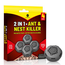 FERRIS | 4pk Ant Killer Bait Station Destroys Ants and their Nests | Ant Traps used Indoors
