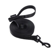 Reflective Training Lead for Dogs 3m 5m 10m 15m 20m 25m 30m | Strong Nylon Rope Extra Long Line Dog Lead Leash Padded Handle