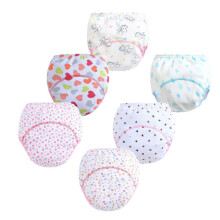 FedMois Baby Potty Training Pants Boys Girls Training Underwear Reusable (6 Pack)