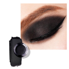 Oulac Matte Eye Shadow Black | Highly Pigmented Eyeliner Fine Texture | Waterproof & Long-Lasting | Matte Finish | Smoky Eye Makeup | Vegan