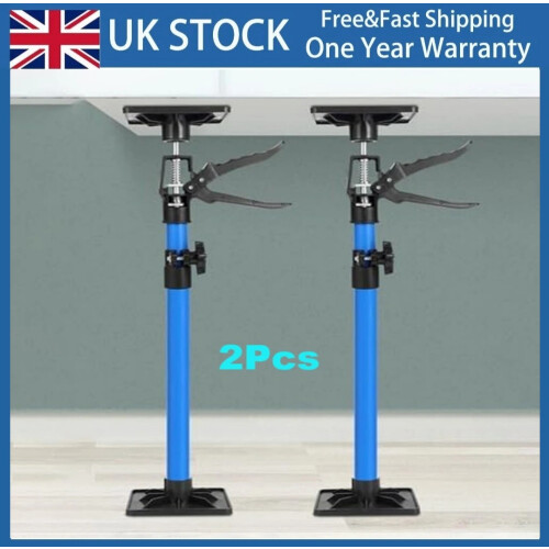 2pcs x Drywall Plasterboard Builder Ceiling Easy Support Props 115-290cm Tool UK