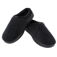 Isotoner Men's Microterry Jack Hoodback Slipper