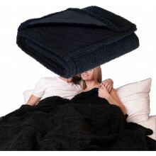 Waterdichte deken voor stellen, spatbestendige bedbescherming voor intimiteit, zwart, 102 x 145 cm, zacht en wasbaar hoeslaken
