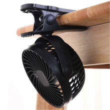 Fan Of The Clip 6 Inch, Small Fan With 3 Speeds With A Strong Fl Ow Of Usb Mini Mute Clip Fan - L