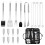 Barbecue Utensils - 20 Pieces - Stainless Steel - Durable - Rustproof - Ergonomic 1