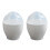 2Pcs Reusable Egg-shaped Microwave Heat Resistant Egg Cooking Cup 1