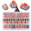 50 pieces Electrical connectors with control lever, 35pcs 2-input, 10pcs 3-input, 5pcs 5-input 1