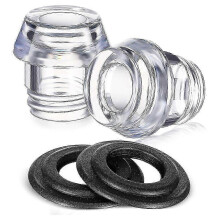 2 jeux de pièces pour percolateur : couvercle et rondelle compatibles avec les percolateurs à café Farberware Yosemite ; fi