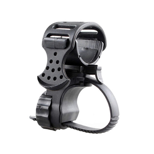 Support de lampe de vélo stable et résistant en ABS, pivotant à 360, pour VTT