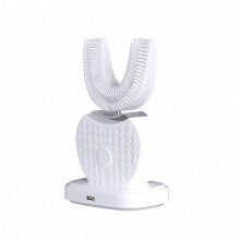 U-Shaped Electric Toothbrush for Oral Care and Teeth Whitening, Hands-Free Mouth Guard Design, Gentle 360 Degree Cleaning, Rechargeable fo