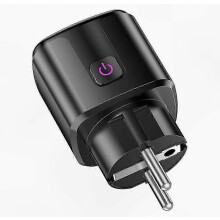 20A WiFi Smart Plug, AC100-240V Outlet, Alexa Voice Control and Timer Socket, EU Plug for Smart Home Use