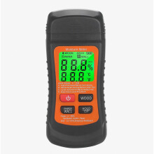 Wood Moisture Meter with Three Measurement Modes for Wood, Paper, and Wall Materials Moisture Content Detection