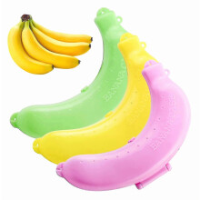 Banana Keeper Case 3 Pack with Durable Plastic for Freshness, Portable Fruit Storage Container for Lunch Bags and Kitchen Use