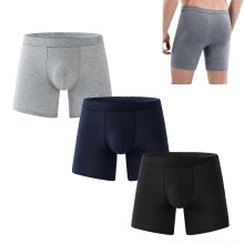 Ultra-absorbierende Inkontinenz-Boxershorts für Herren, wiederverwendbare Unterwäsche, 3er-Pack, Größe XL, bequeme Passform