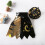 Halloween Witch Costume Set for Dogs Cats Cloak Cape Wizard Hat Adjustable 1