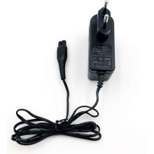 Zwarte oplader voor stofzuigers, 5,5V 600mA AC-adapter, geschikt voor Kärcher WV5, WV50, WV55, WV 55 R, WV60, WV70