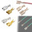 (Silver 6.3mmA)Electronics Tinned Copper Spade Terminal Connectors Applications Automotive 2