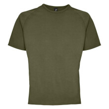 (3XL, Army) SOLS Mens Sporty Short Sleeve Performance T-Shirt