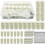 Complete 200Pc Wool Buffing Pad Set for Dremel Auto Polishing Cleaning Kit 1
