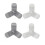 Coffee Machine Cable Management Kit 4 Pack 3 Leaves Appliance Wire Organizer Holder 1