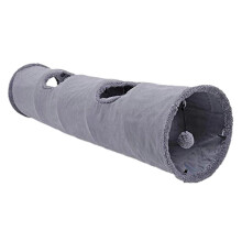 Collapsible Pet Cat Tunnel Tube with Peek Hole for Hide and Seek