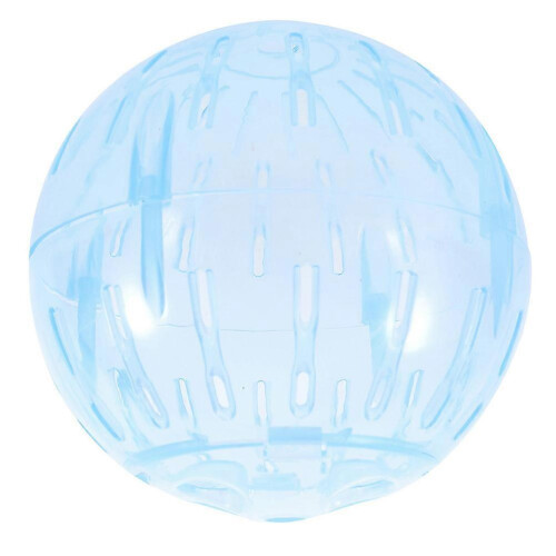 Clear Mini Hamster Rotating Exercise Ball – Lightweight Clean Spurs Active Cage Engagement