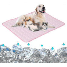 Washable Ice Silk Dog Sleeping Cooling Mat & Blanket for Kennel Sofa Bed High Quality