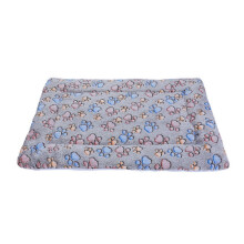 Warm Thickened Reversible Cartoon Footprint Pet Sleep Pad Cat Dog Autumn Winter XL
