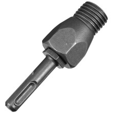 Universal-Adapterlochkonverter, 2 Stück, silberfarben, für elektrische Handbohrmaschinen