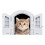 French Double Door ABS Cat Dog Pet Hole Free Entry Exit 1