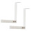 Behind Door Foldable Storage Rack with Hooks for Clothes Hangers Holder 1