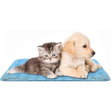 202 Ice Silk Pet Cool Mat for Dog Cat NontoxicBreathablePortable HotNap Easy-Use Washable