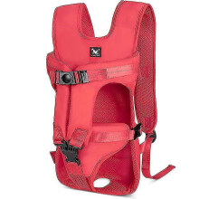 Zaino trasportino traspirante e leggero per cani e gatti, ideale per avventure all'aria aperta.