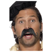 Smiffys Plain Moustache