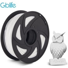 Filamento PLA de 1,75 mm para impresora 3D, 1 kg, blanco - GBlife - Excelente calidad de impresión y acabado brillante