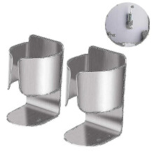 2 kpl hammasharjateline sähköhammasharjalle ruostumattomasta teräksestä