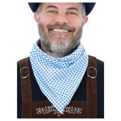 Smiffys Bavarian Checked Neckerchief