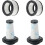2 Προφίλτρα + 2 Φίλτρα Κινητήρα για Rowenta X-Force Flex 9.60 - AQSACOKIYA - Αντικατάστασ 1