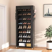 10 TIER SHOES CABINET STORAGE ORGANISER SHOE RACK STAND HOLDS 27 PAIRS