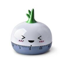 Alarm Manual Craft 60 Minute-Dial 360-Rotating Countdown-Windup-Timer Gift - L