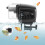 Fish food dispenser - CHE - LCD screen - Automatic timer - Operates on 2 x AAA batteries 1