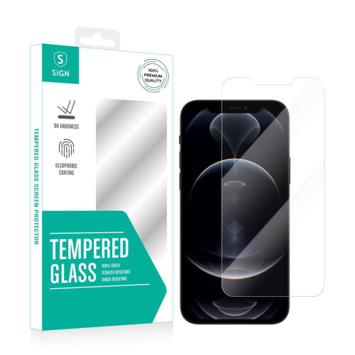 skærmbeskytter i hærdet glas til iPhone 12 Pro Max