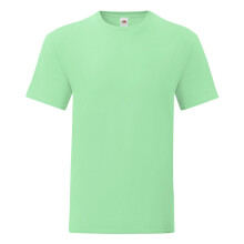 (S, Neo Mint) Fruit Of The Loom Mens Iconic T-Shirt (Pack Of 5)