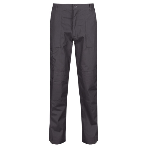 (34 Short, Dark Grey) Regatta Professional Mens Workwear Action Trouser (Water Repellent)