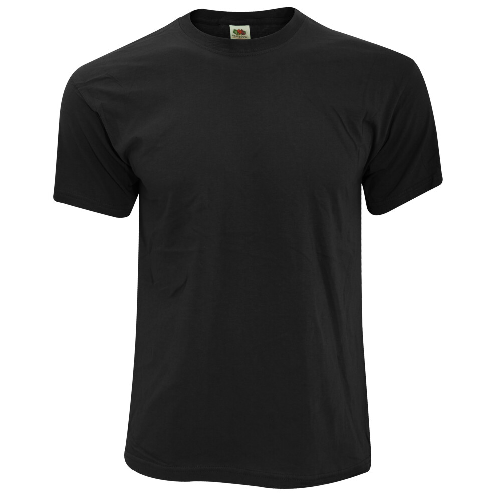 Fruit Of The Loom (Xl, Black) Mens Original T-Shirt