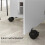 Four-Person Drop Leaf Dining Table, with Wheels - White 8