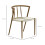 Homcom Sillas de Comedor Marrón 51 x 51 x 71 cm 6