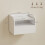 Homcom Mesitas de Noche Blanco 40 x 29 x 29 cm 3