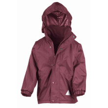 (5-6 Years, Burgundy/Burgundy) Result Childrens/Kids StormDri 4000 Reversible Jacket